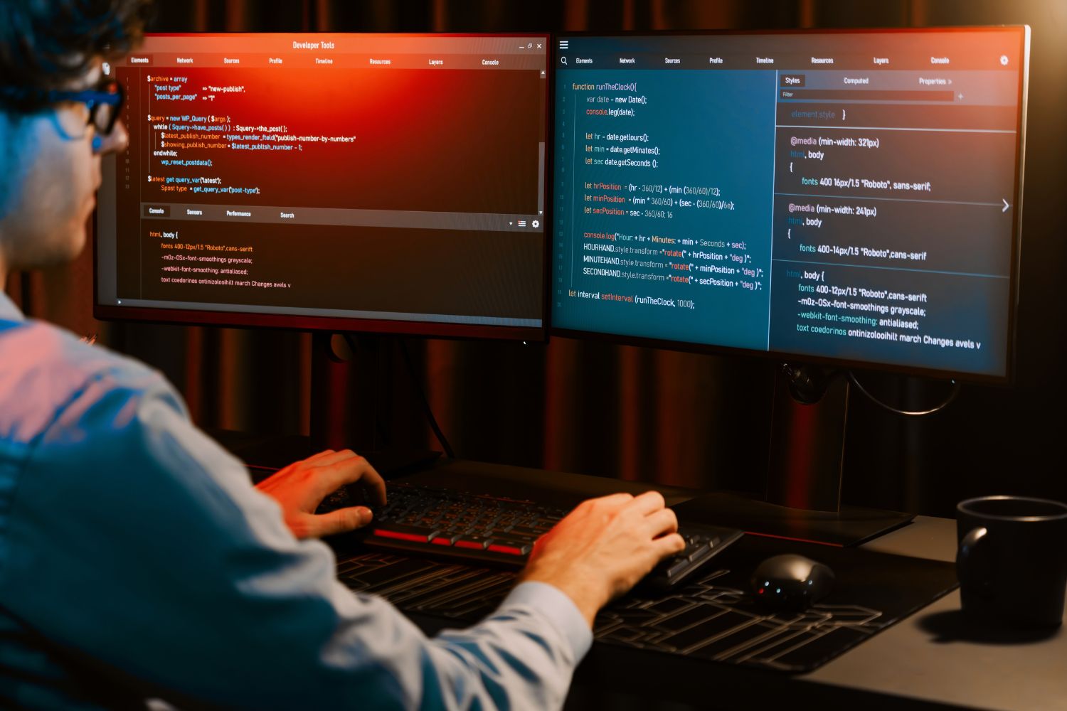 Web development